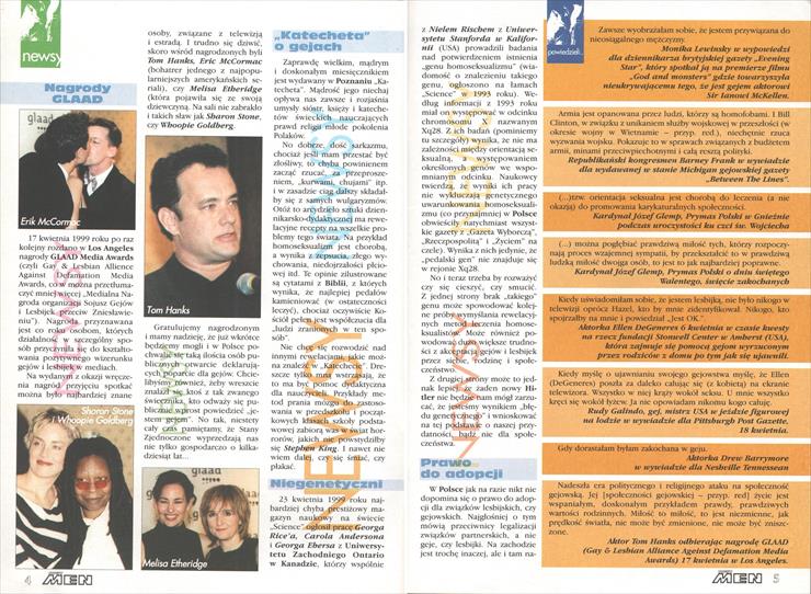 Nowy Men 1999, nr 6 - Nowy Men 1999, nr 6 03. GLAAD Awards - Whoopi Gol...ne, Tom Hanks, Eric McCormack, Melissa Etheridge.jpg