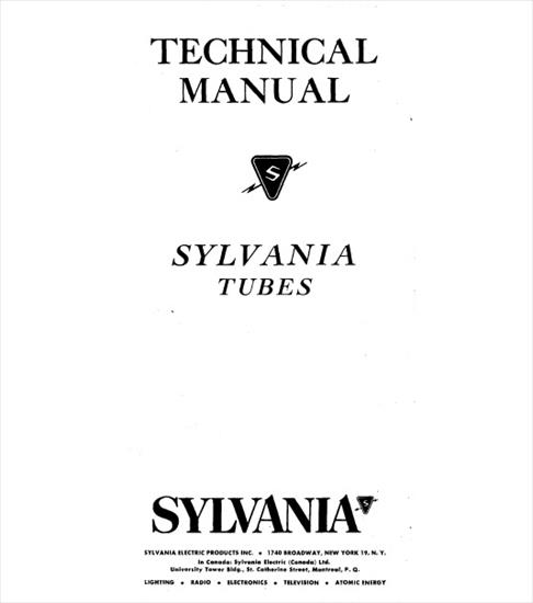 ZZZ Okładki - Sylvania - Technical Manual - 1959.jpg