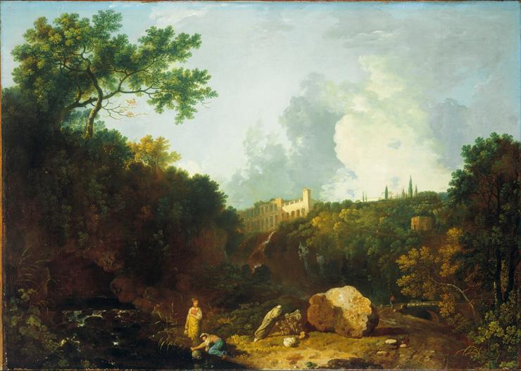 Tate Britain collection of paintings - Richard Wilson - Distant View of Maecenas Villa, Tivoli, Tate Britain.jpeg
