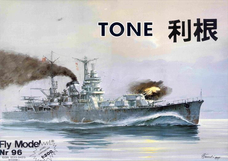 FM 096 - IJN Tone japoński ciężki krążownik typu Tone z  II wojny światowej A3 - 01.jpg